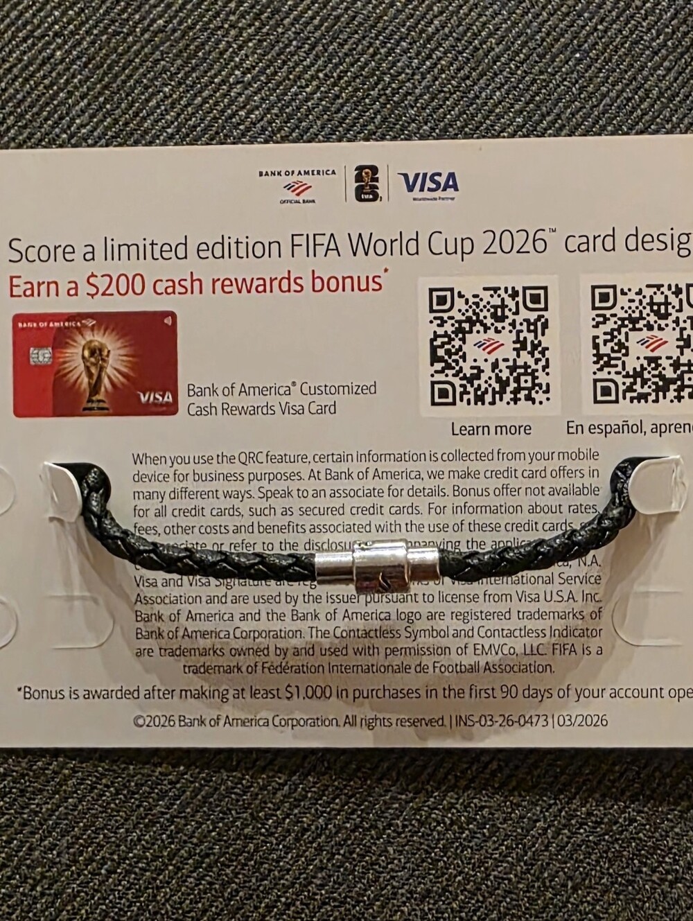 BOA Fifa NYC Charms Bracelet - Picture 3 of 4